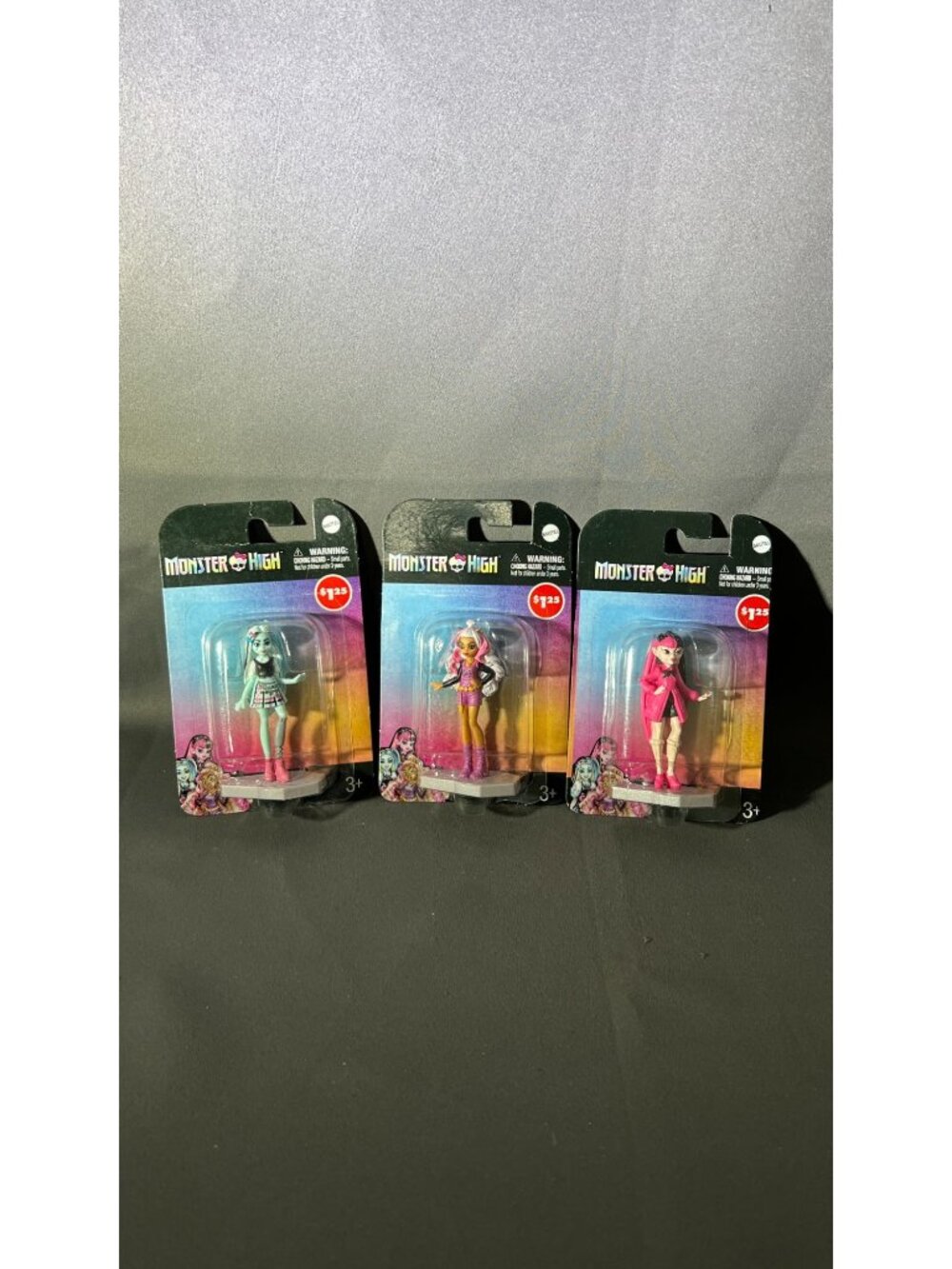 Monster High Mini Collectible Figures Set With Frankie Clawdeen & Draculaura